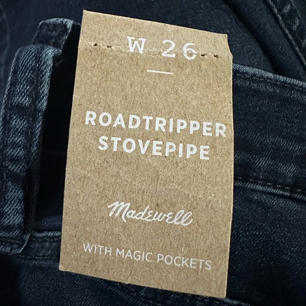 Madewell Stovepipe High Rise Jeans Larchley Wash Size 26